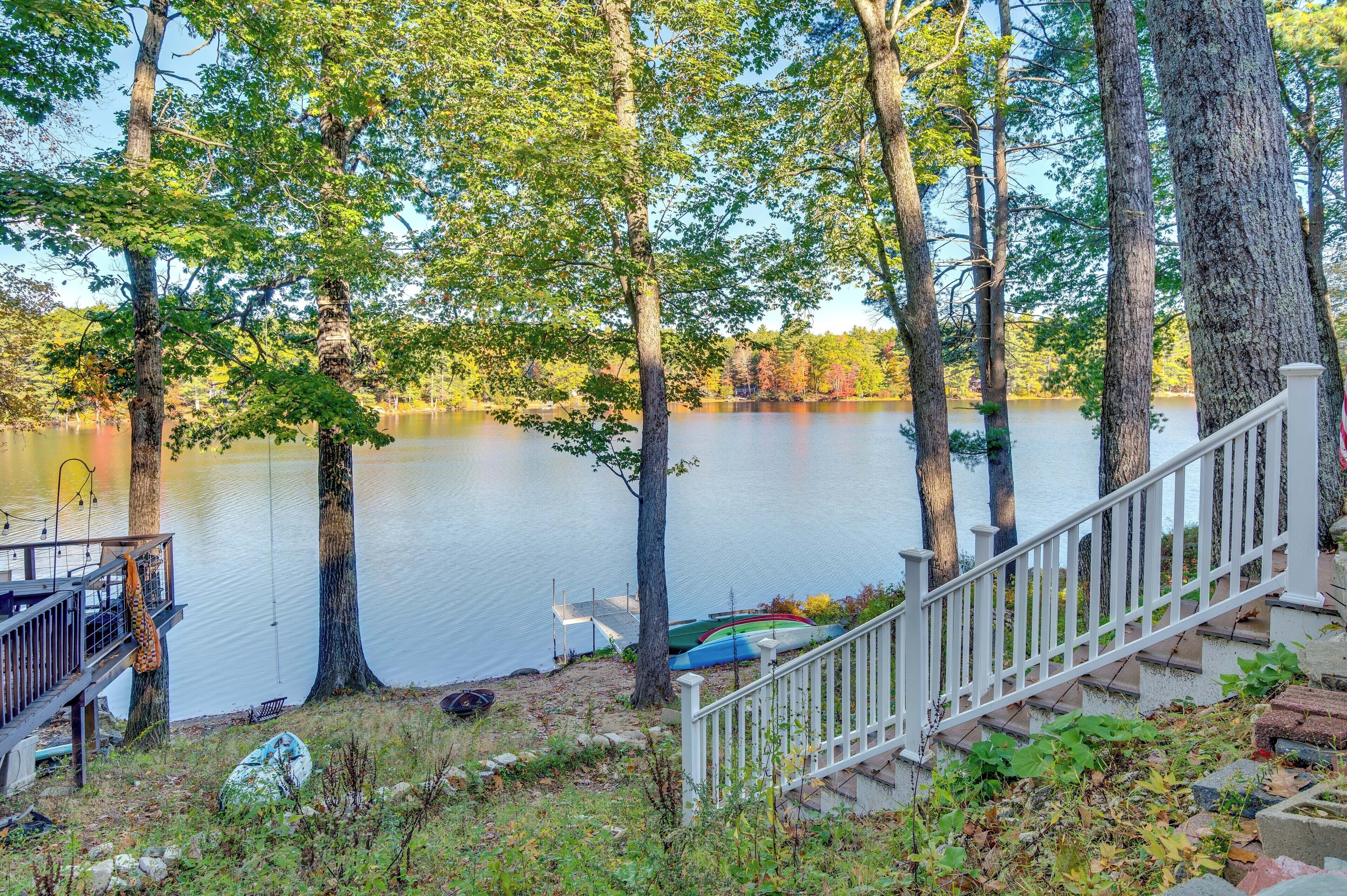 Barrington Vacation Rental | 2BR | 1BA | 1,536 Sq Ft | Stairs Required