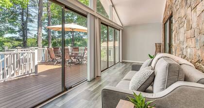 Cozy Long Pond Winter Retreat: Waterfront Gem!