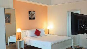 Superior Apartment, Berbilang Katil, City View | Peralatan tempat tidur premium, katil Select Comfort