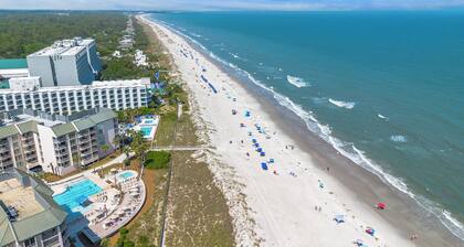 End Unit; Ocean Peek; 5th floor - Villamare. 2 hrs Pickleball/Tennis per day!