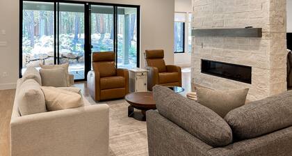 Spacious new construction home with forest views and resort amenities