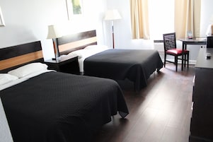 Desk, free WiFi, wheelchair access