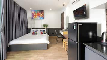 1 habitación, ropa de cama hipoalergénica, minibar y muebles diferentes