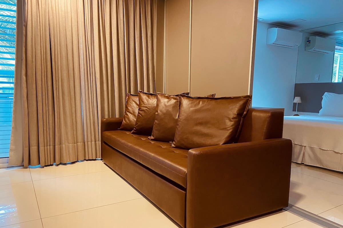 LÀgenhet Basic - 1 sovrum | Allergitestade sÀngklÀder, gratis wi-fi och sÀngklÀder