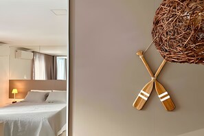 Deluxe Apartment, 1 Bedroom | Hypo-allergenic bedding available, WiFi (free), bed sheets - Solar Tambaú (João Pessoa)