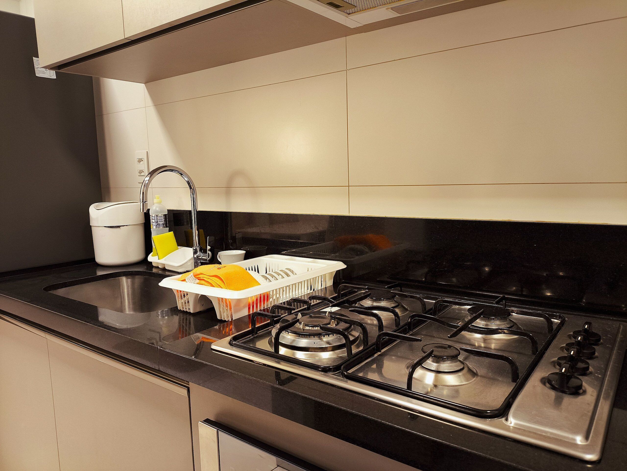 Family Apartment | Private kitchen | Coffee/tea maker, fridge, microwave, cookware/dishes/utensils