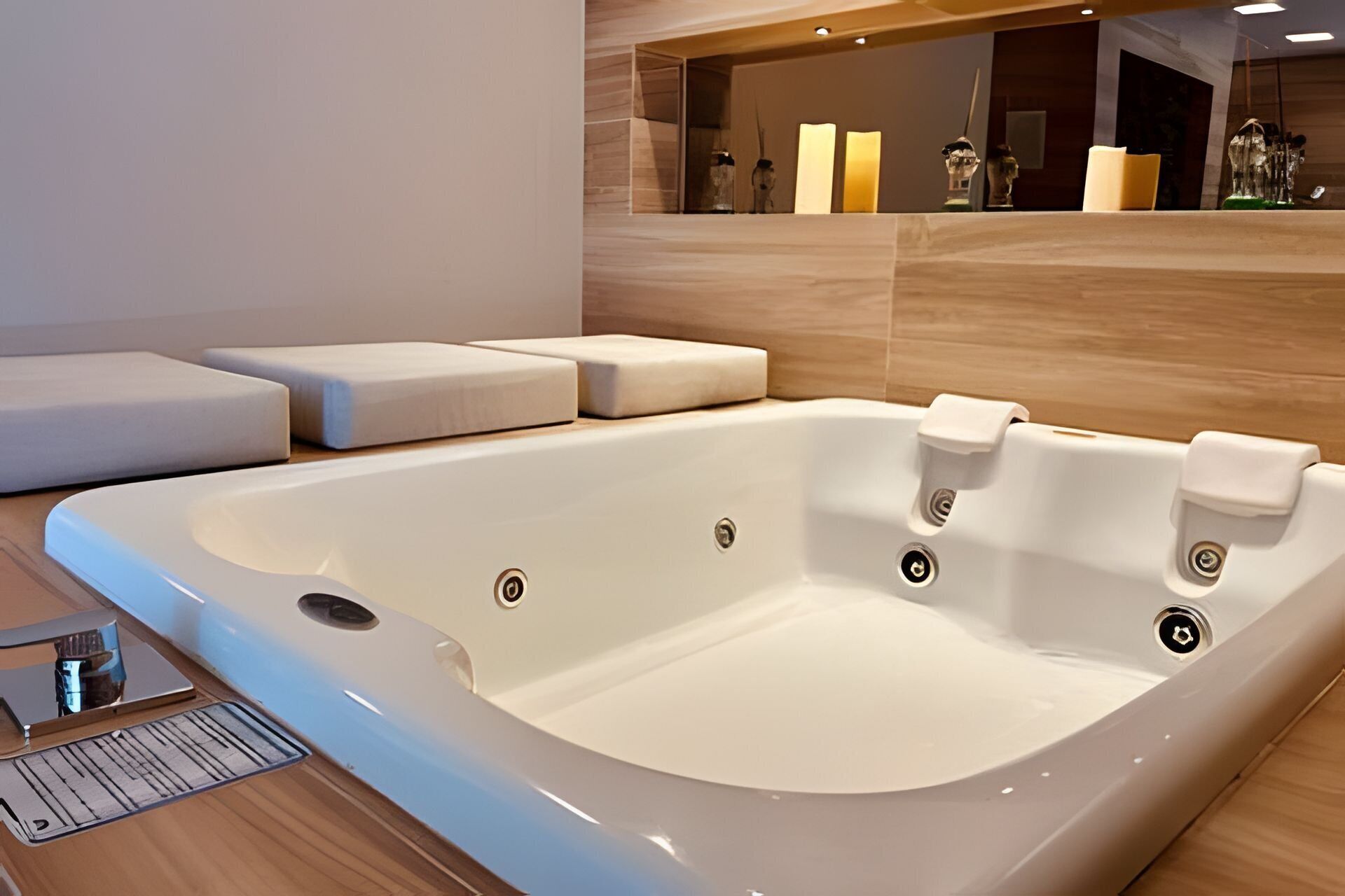 Departamento básico, 2 habitaciones | Baño | Regadera, secadora de cabello, toallas, jabón 