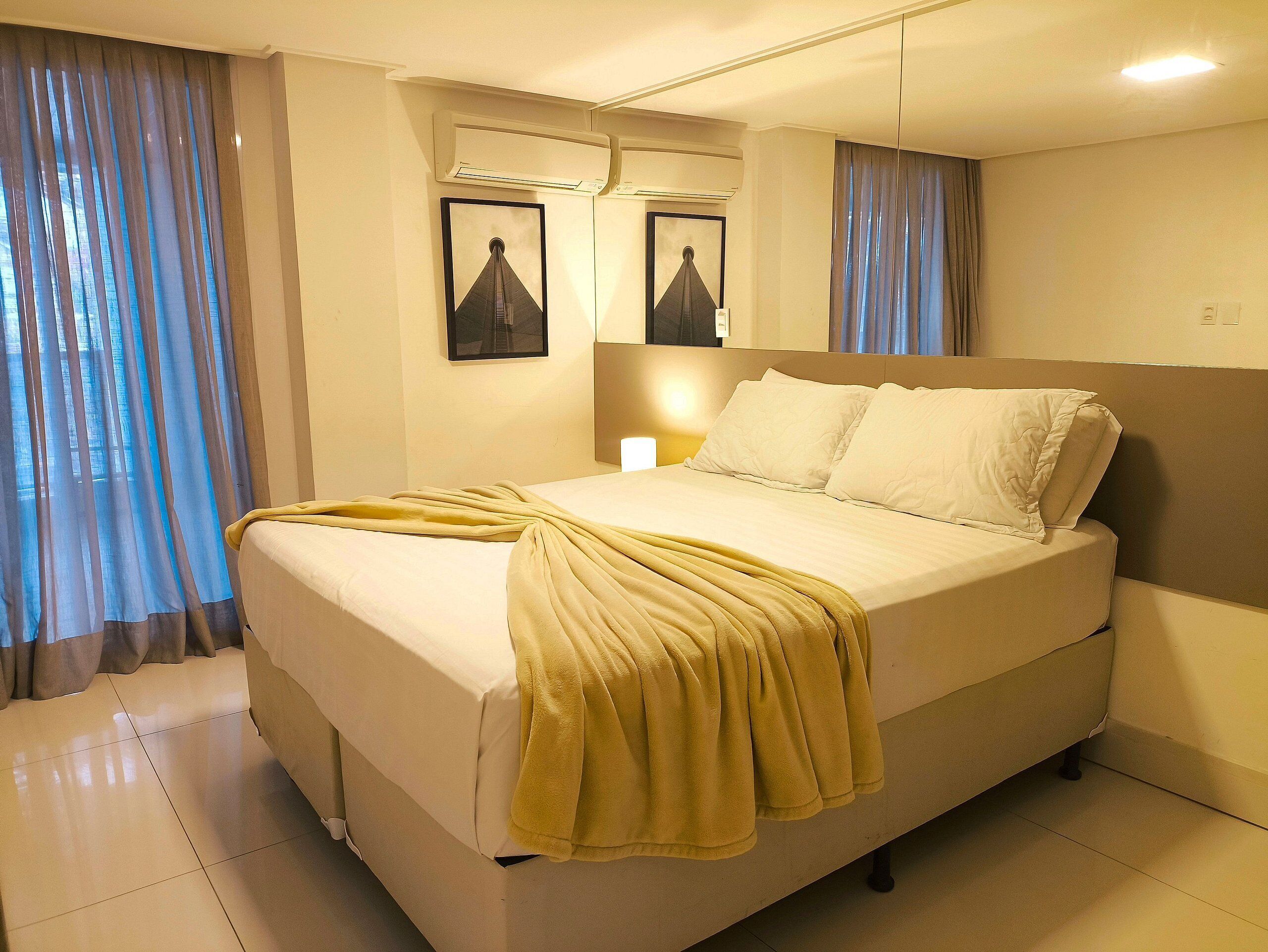 Departamento básico | Ropa de cama hipoalergénica, wifi gratis y ropa de cama 