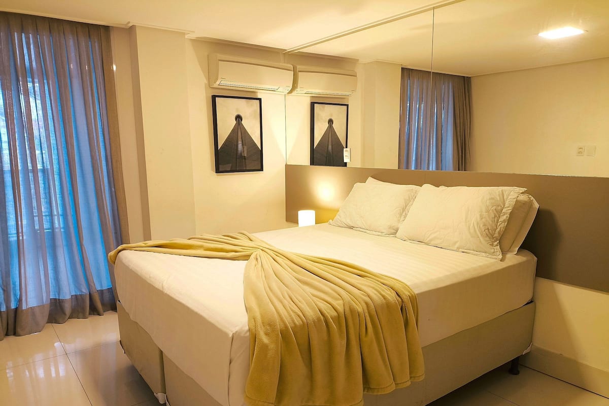 LÀgenhet Basic | Allergitestade sÀngklÀder, gratis wi-fi och sÀngklÀder