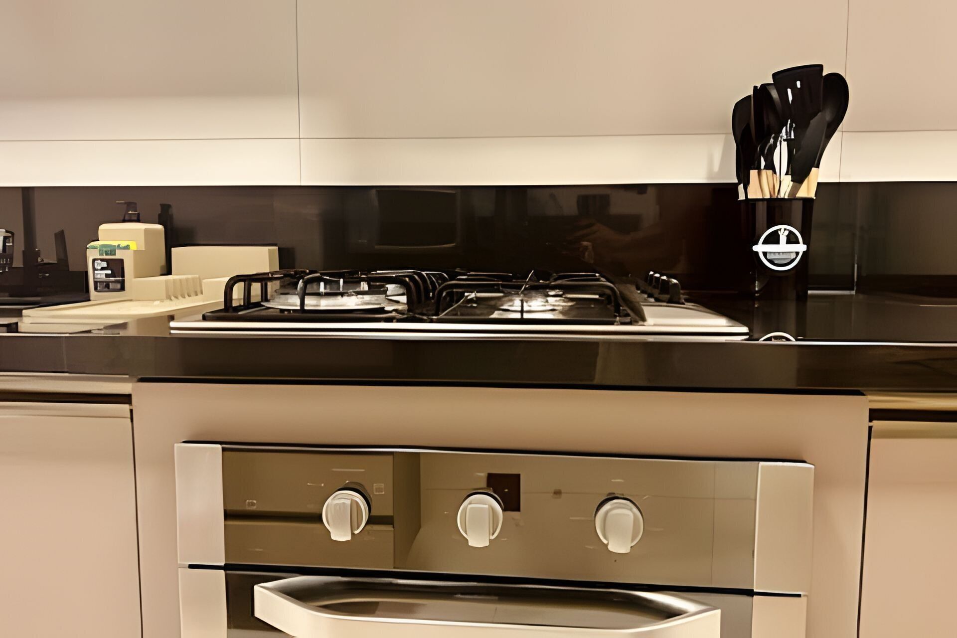 Family Apartment, 2 Bedrooms | Private kitchen | Coffee/tea maker, fridge, microwave, cookware/dishes/utensils