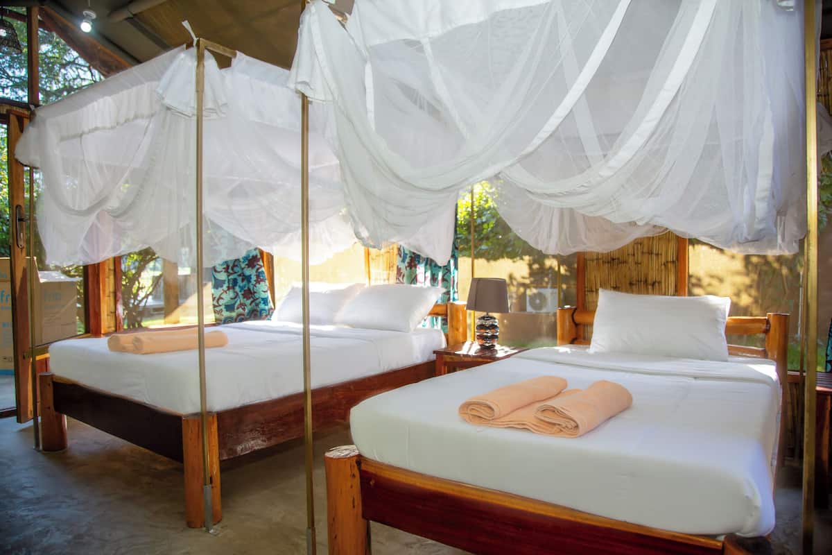 Luxury Tent | 2 bedrooms, Egyptian cotton sheets, premium bedding, down duvets