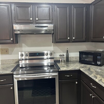 A comfortable and calming space to relax and recharge with family. 