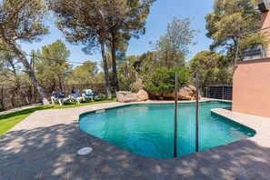 Pool - Eleanor´s house, wonderful spacious villa in Llafranc (Llafranc)