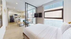 1 dormitorio, wifi, ropa de cama