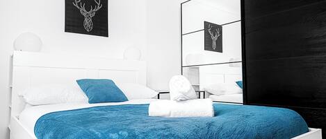 2 Schlafzimmer, Bügeleisen/Bügelbrett, Reisekinderbett, kostenloses WLAN