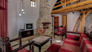 House, 2 Bedrooms, Smoking, Balcony | Living area - Dream 2 -traditional House With Pool To Share (Apokoronas)