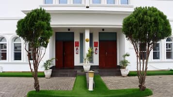 Fassade der Unterkunft