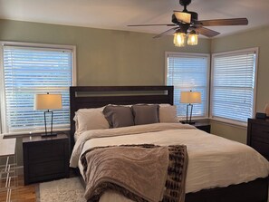 3 bedrooms, travel crib, free WiFi, bed sheets