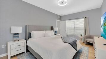 2 bedrooms, iron/ironing board, free WiFi, bed sheets