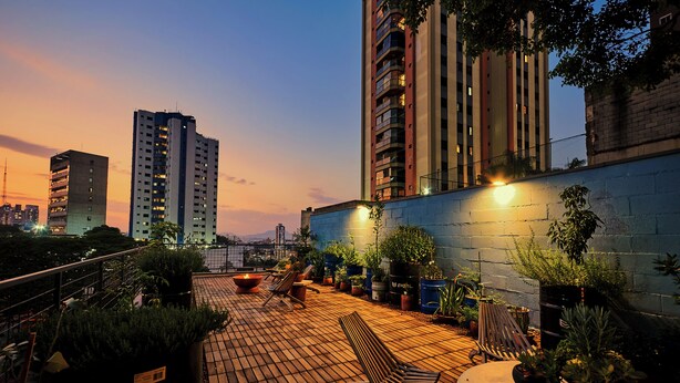 Rooftop terrace - Vila Pitanga Hosting (São Paulo)