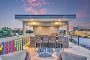 Terrace/patio - SMV Ocean View Rooftop Heated Pool & Beach (Jacksonville Beach)