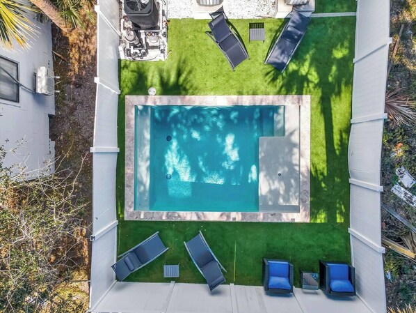 Pool - Newly Built Oceanview Apartment with Rooftop (Jacksonville Beach)