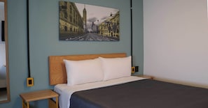 Habitación Confort | 1 dormitorio, ropa de cama hipoalergénica, escritorio