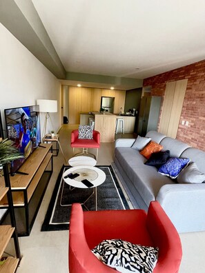 TV - Depto in beautiful Soho Morelos, new, 2 bedrooms (Guadalajara)