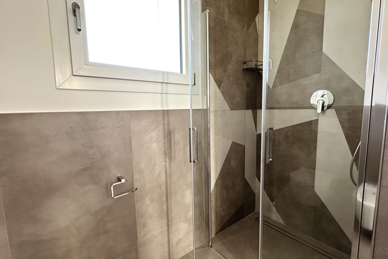 Doccia, bidet, asciugamani