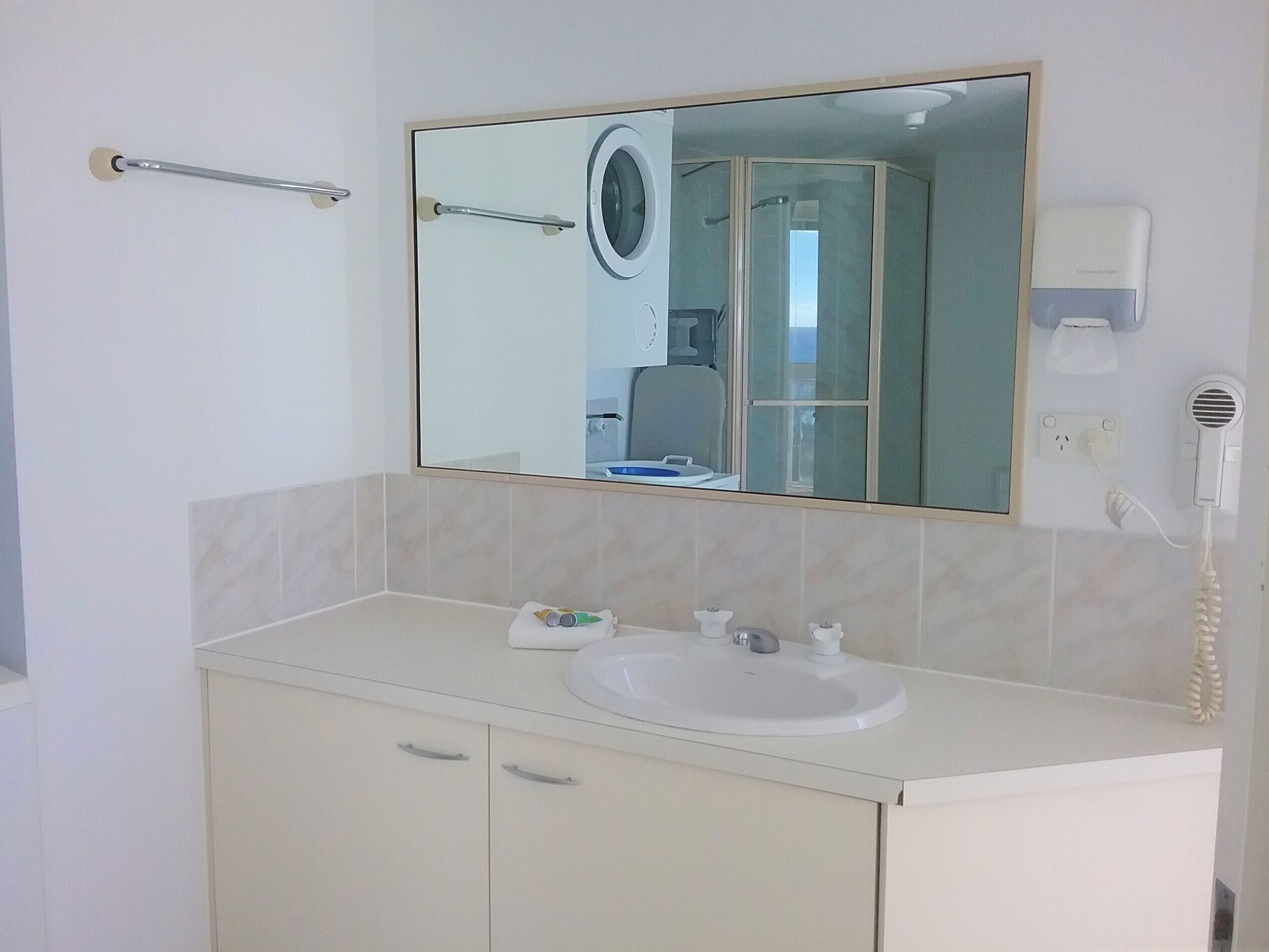 Bathroom with a shower