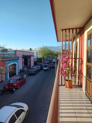 Deluxe Double Room, Balcony, City View | City view - Lidia Anturios Suites (Oaxaca)