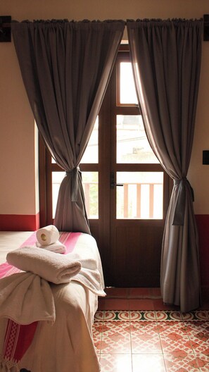 Classic Double Room, Balcony, City View | Free WiFi - Lidia Anturios Suites (Oaxaca)