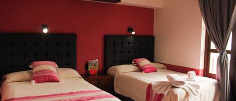 Chambre Double Classique, balcon, vue ville