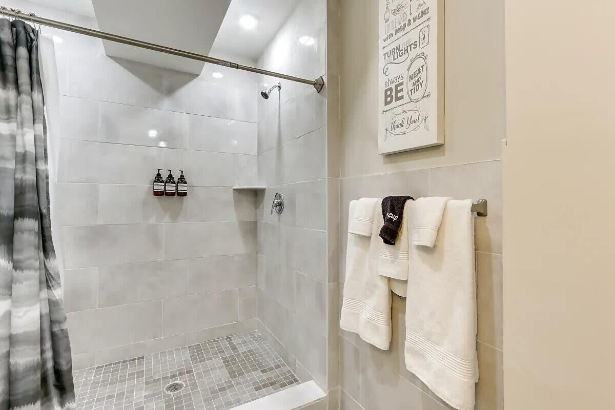 Douche, shampooing