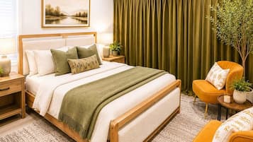 3 slaapkamers, een strijkplank/strijkijzer, wifi, beddengoed