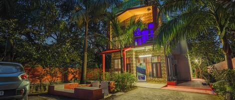 Façade de l’hébergement