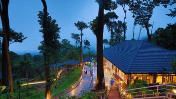 Front of property – evening/night