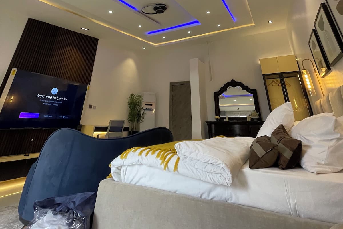 Premium studio, uitzicht op de stad | Gratis wifi