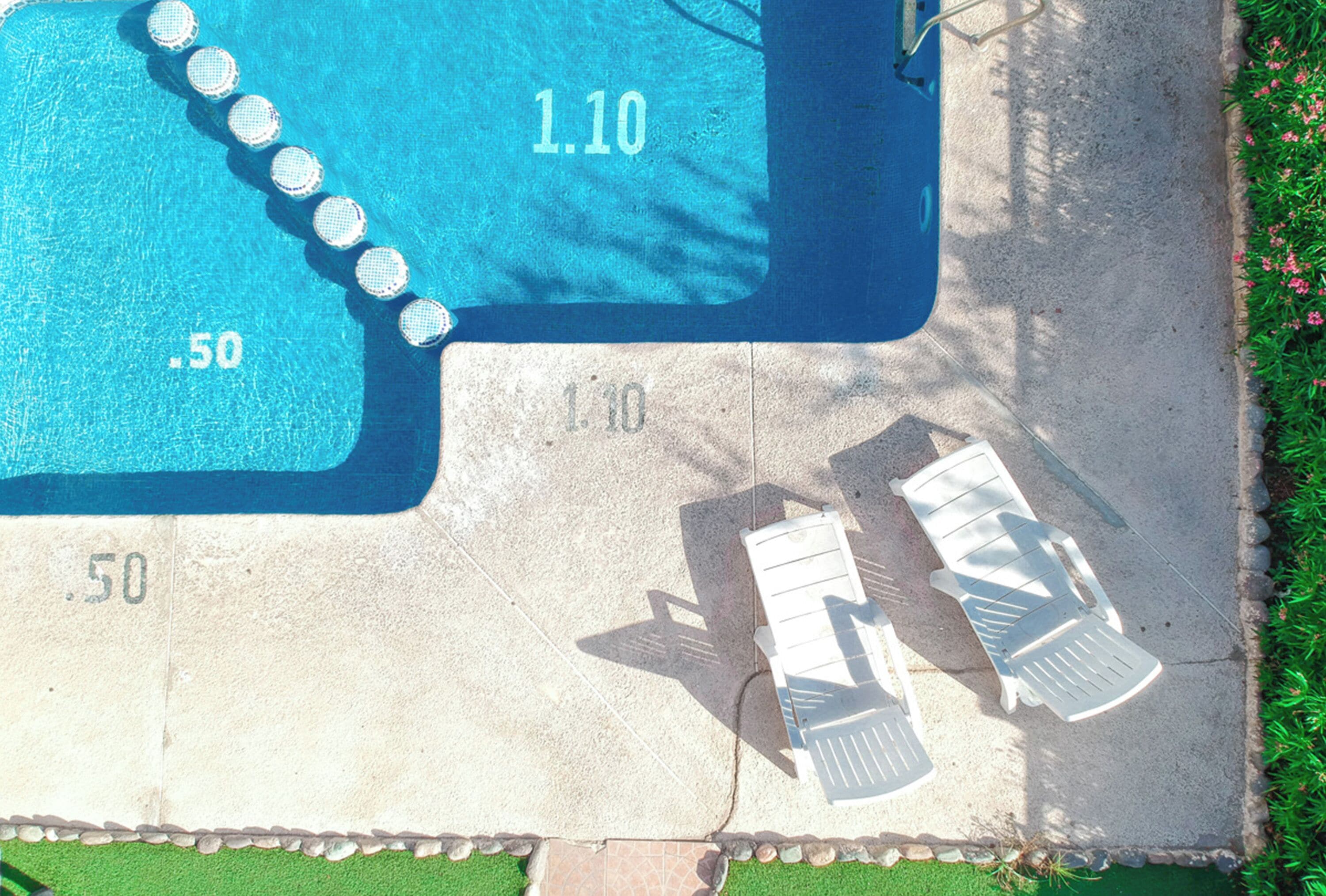 Alberca al aire libre por temporada 