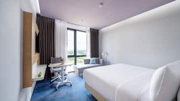 In-room safe, blackout drapes, iron/ironing board, free WiFi