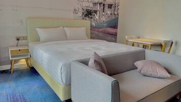 In-room safe, blackout curtains, iron/ironing board, free WiFi