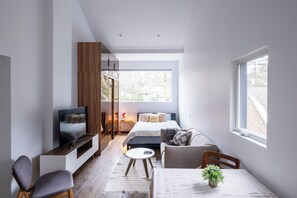 1 Schlafzimmer, Bügeleisen/Bügelbrett, kostenloses WLAN, Bettwäsche
