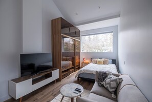 1 Schlafzimmer, Bügeleisen/Bügelbrett, kostenloses WLAN, Bettwäsche