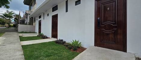 Façade de l’hébergement