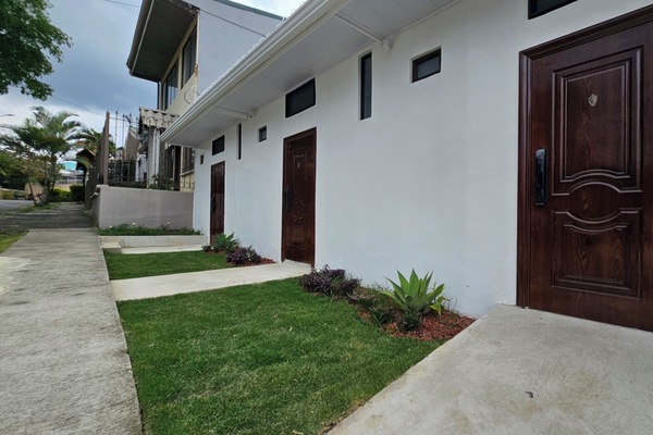 Facciata della struttura