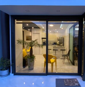 Fassade der Unterkunft