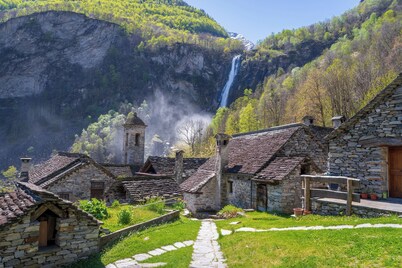 Rustico Val Bavona with Terraces for 4, Val Bavona, Switzerland