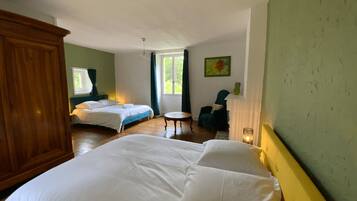 2 chambres, accès Internet, draps fournis