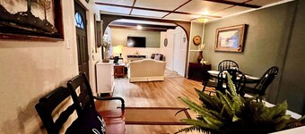 The picket fence 
Nana's  big dream
3 beds-2 bedrooms -privacy patio deck 