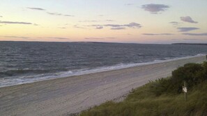Utsikt mot havet/stranden